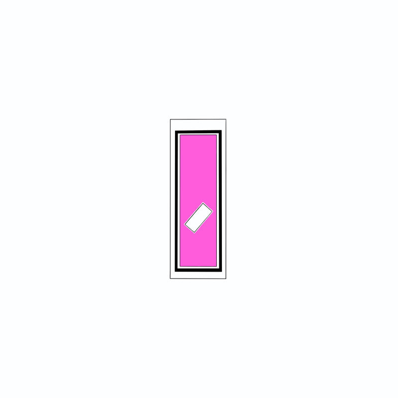 Senjafuda Simple Sticker  Pink