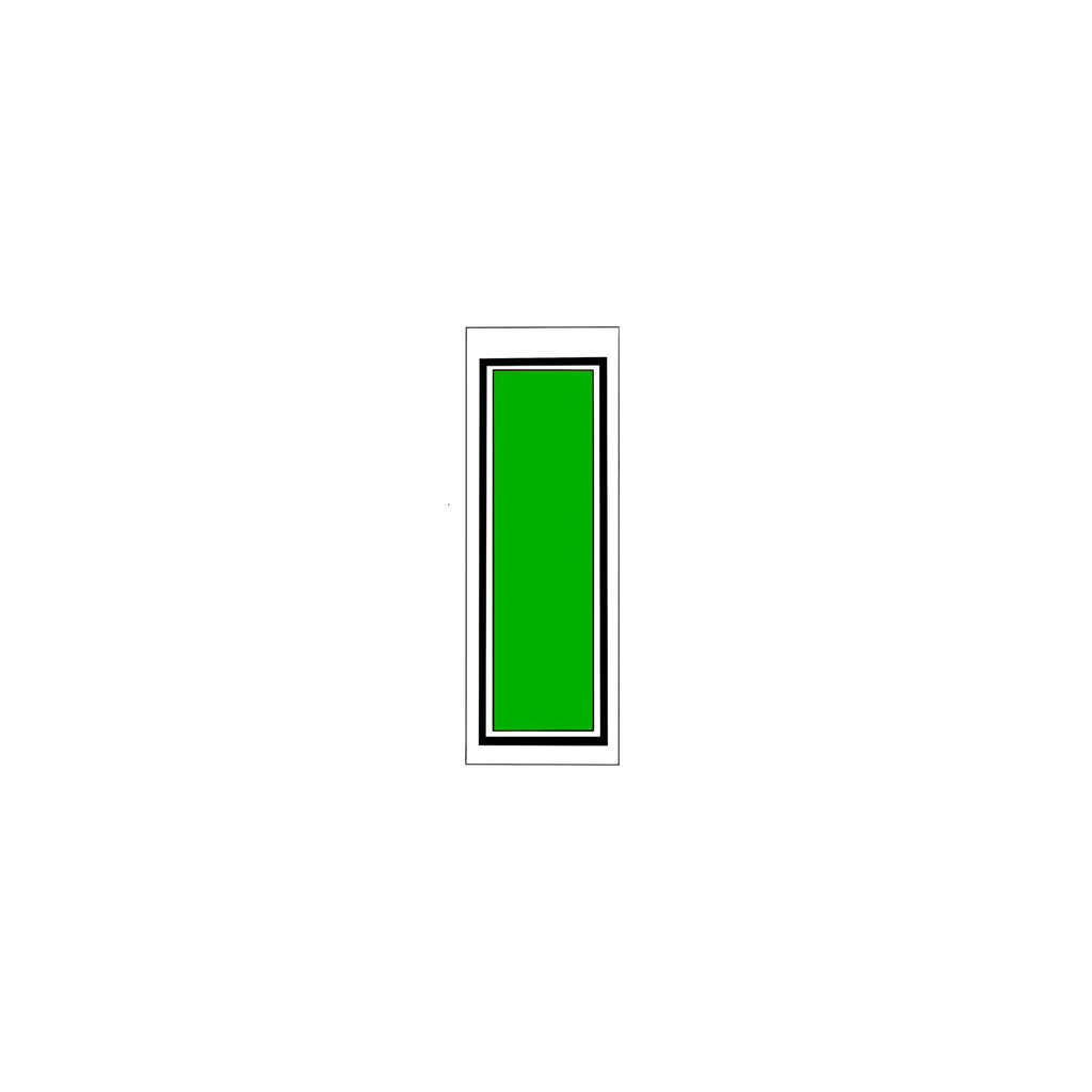 Senjafuda Simple Sticker Green