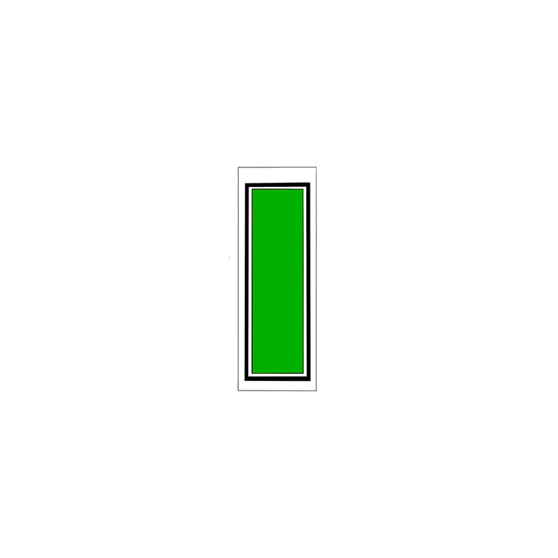 Senjafuda Simple Sticker Green