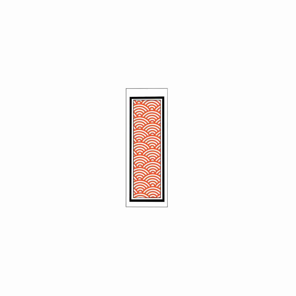 Qinghai wave Sticker Red