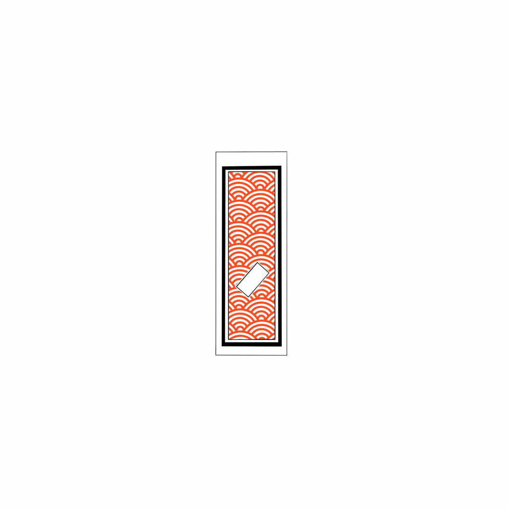 Qinghai wave Sticker Red