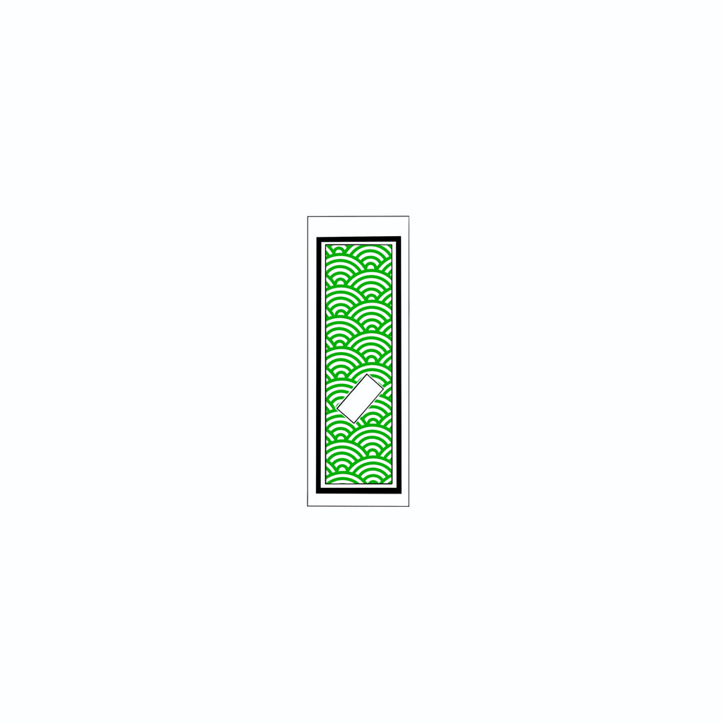 Qinghai wave Sticker Green