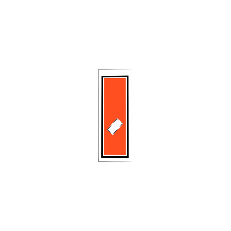Senjafuda Simple Sticker Red
