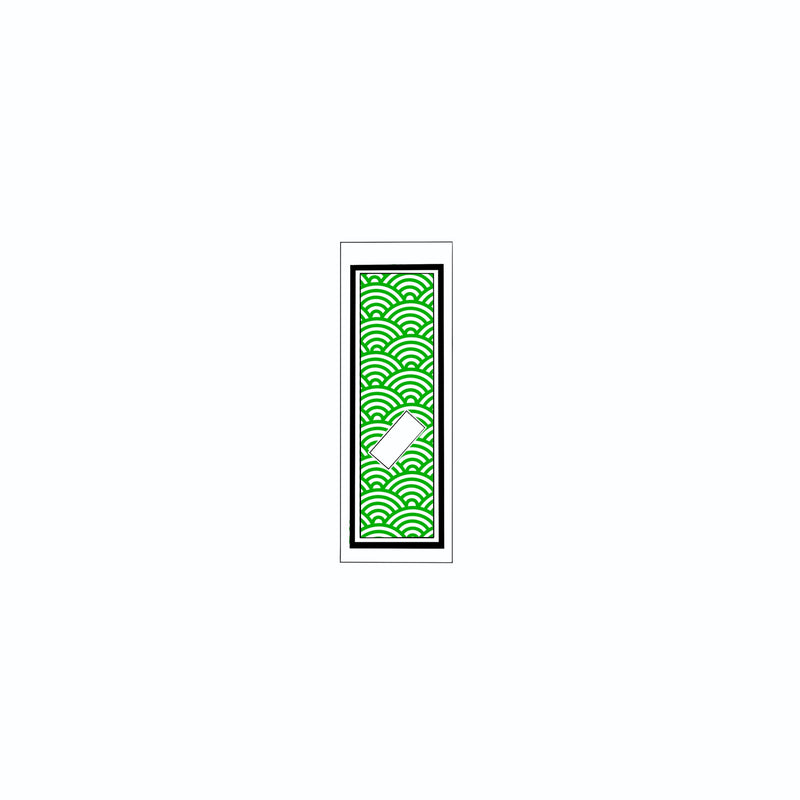 Qinghai wave Sticker Green