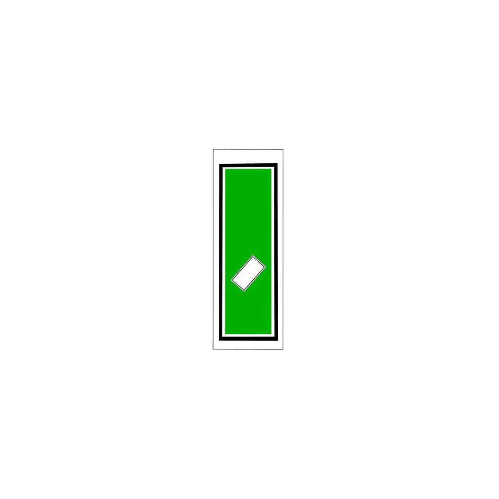 Senjafuda Simple Sticker Green
