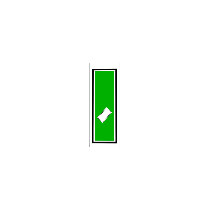 Senjafuda Simple Sticker Green