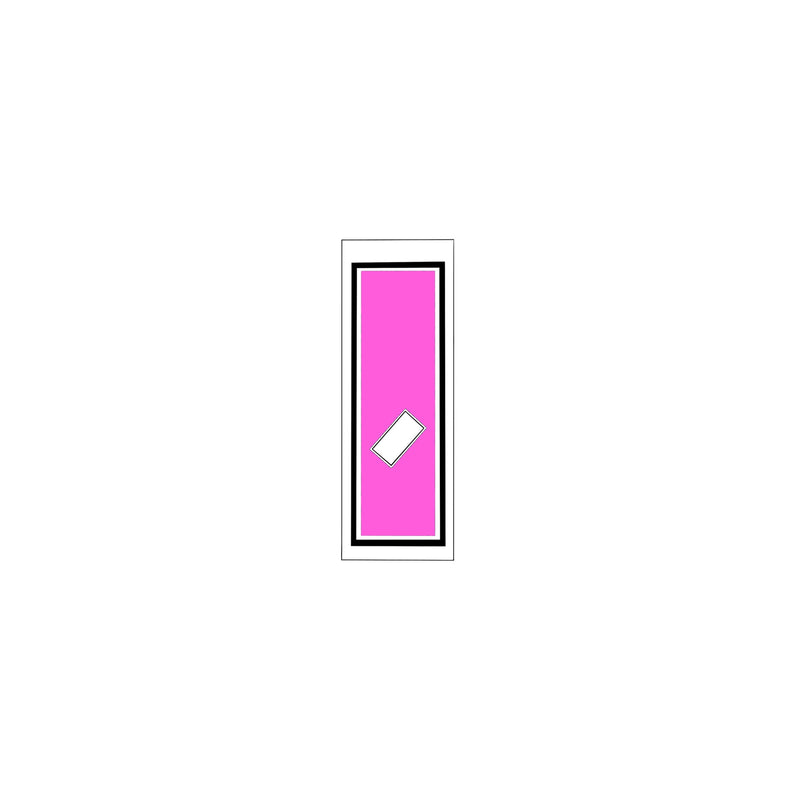 Senjafuda Simple Sticker  Pink