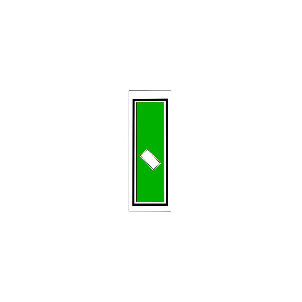 Senjafuda Simple Sticker Green