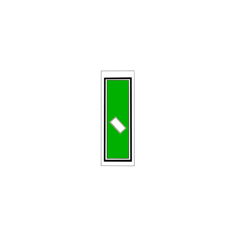 Senjafuda Simple Sticker Green
