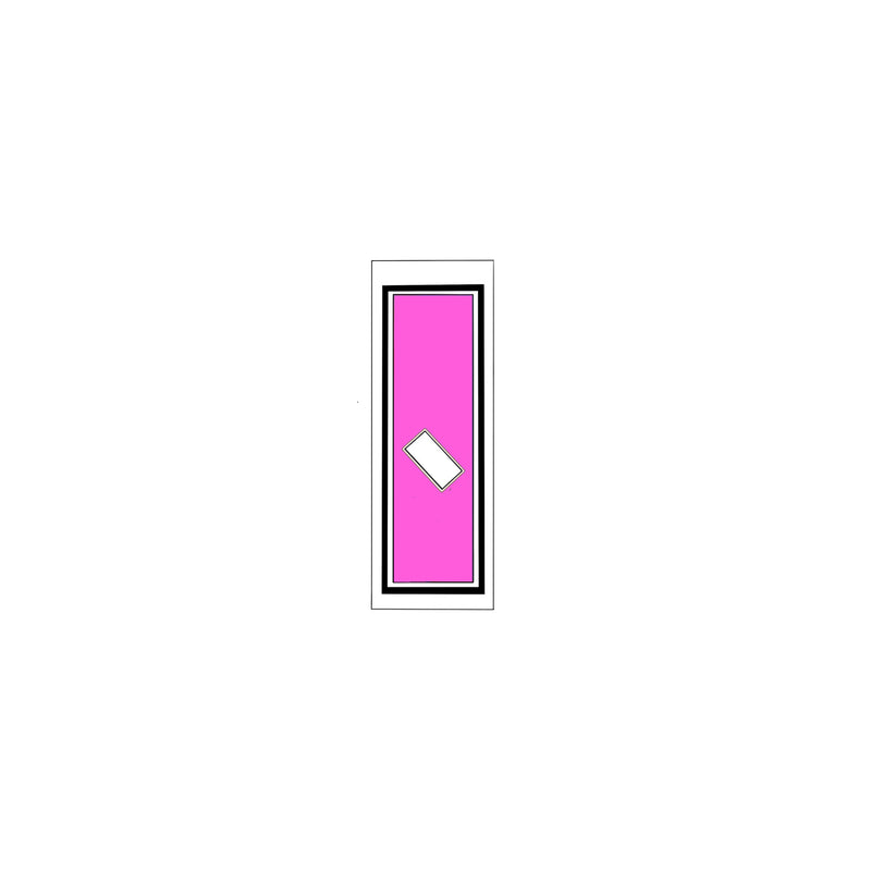 Senjafuda Simple Sticker  Pink
