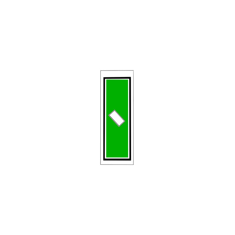 Senjafuda Simple Sticker Green