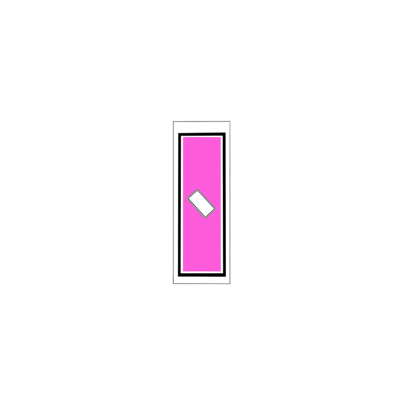 Senjafuda Simple Sticker  Pink