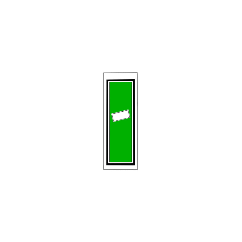 Senjafuda Simple Sticker Green