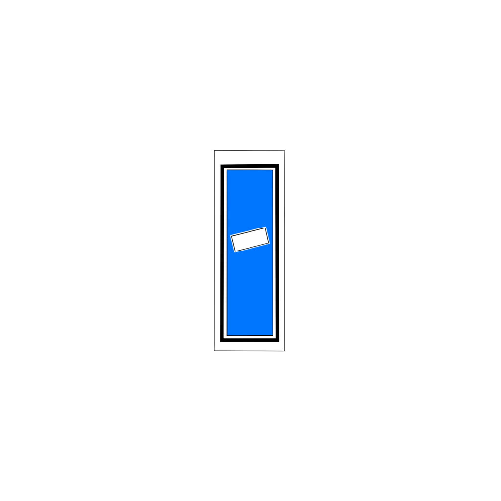 Senjafuda Simple Sticker Blue