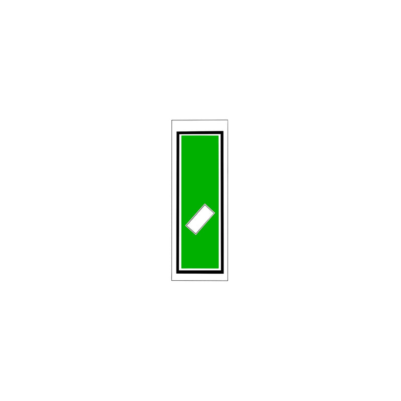 Senjafuda Simple Sticker Green